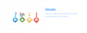 DPS Politics - Issues & Stances Dashboard Icon