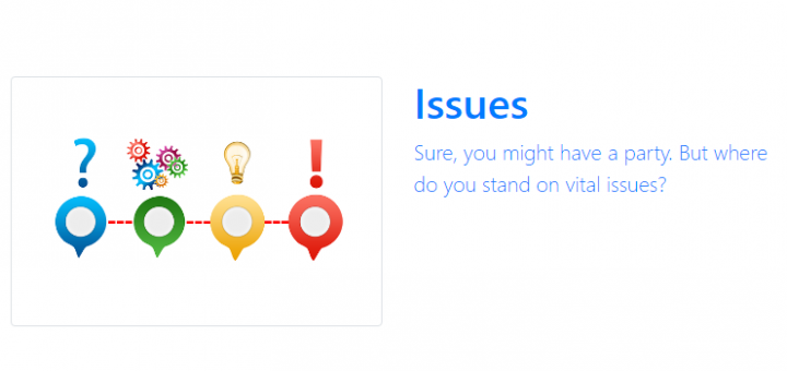 DPS Politics - Issues & Stances Dashboard Icon