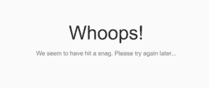 CodeIgniter homepage error