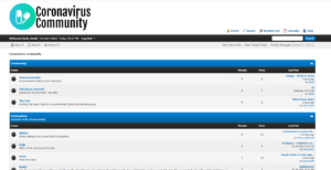 Coronavirus Community forums