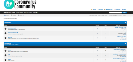 Coronavirus Community forums