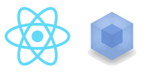 React and Webpack logos