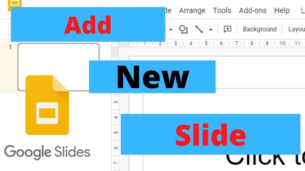 How to Add a New Slide in Google Slides