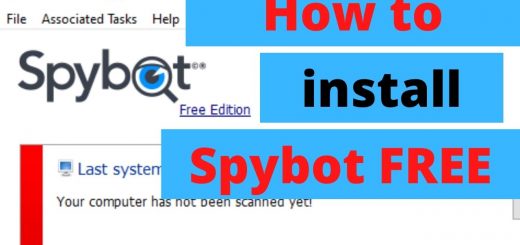 How to Install Spybot for FREE