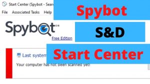 How to Use Spybot Search and Destroy Start Center