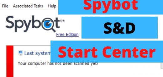 How to Use Spybot Search and Destroy Start Center