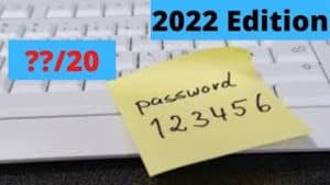 Common Passwords 2022 Edition