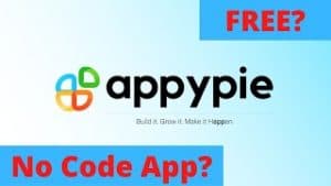 AppyPie Free No Code App
