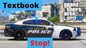 GTA V LSPDFR - Textbook Stop