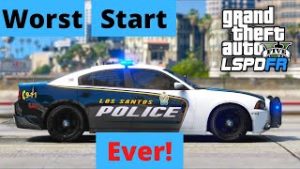 GTA V LSPDFR - Worst Start Ever!