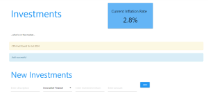 DPS Budget - Investments